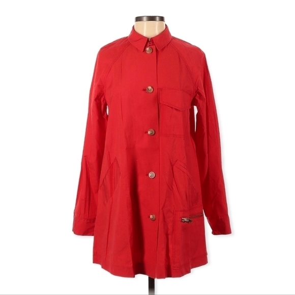 Liz Claiborne Trench-style Jacket Coat Size Small - Picture 1 of 2